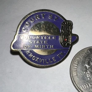 ROYAL ORDER OF JESTERS ROJ Pin Court CT#57 Knoxville Tennessee Volunteer State - Picture 1 of 2