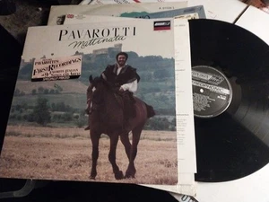 Pavarotti LP Mattinata London Original w Lyrics Tenor EX Condition  - Picture 1 of 5