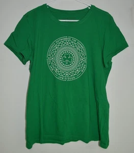 Life Is Good Crusher X Large Damen-T-Shirt grün Kleeblatt St Patricks Day irisch - Bild 1 von 6