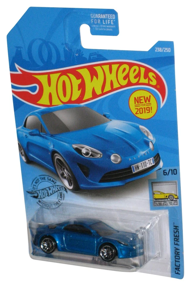 Hot Wheels Factory Fresh 6/10 (2019) Blauer Alpine A110 Auto 238/250 - Bild 1 von 1