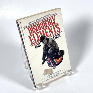 Disorderly Elements - Bob Cook - Mass Market Paperback 1st Edition 1988 GOOD - Picture 1 of 8
