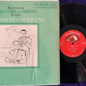 1S ~BEETHOVEN Kreutzer & Spring Sonata RUBINSTEIN SZERYNG / RCA LM 2377 Mono EX+ - Picture 1 of 7