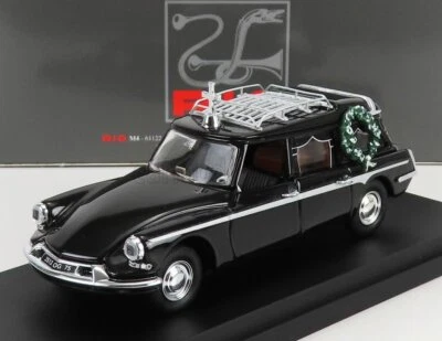 MODELLINO AUTO STATICO DIECAST CITROEN DS19 BREAK CARRO FUNEBRE 1963 SCALA 1/43 - Immagine 1 di 4