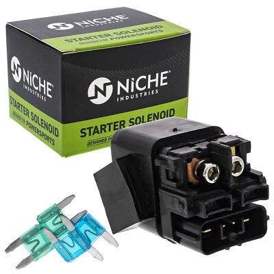 Interruptor de relé solenoide de arranque de nicho para Kawasaki 27010-0794 NINJA ZX6R ZX636 Foto 1 de 4
