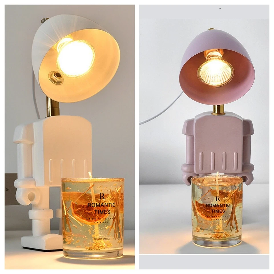 Aromaterapia Fragancia Vela Calentador Lámpara Vela Regulable Lámpara con Temporizador y 2 Bombillas Foto 1 de 4