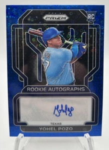 2022 Panini Prizm Rookie Autographs Blue Donut Prizm #RA-YP Yohel Pozo /50 - Picture 1 of 2
