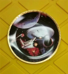 "U.S.S. ENTERPRISE NCC-1701" STAR TREK THE VOYAGERS * HAMILTON SAMMELTELLER - Bild 1 von 2