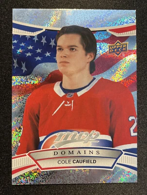 2022 UD MVP Cole Caufield Domains  - Image 1 of 2