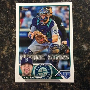 2023 Topps Series 1 #160 Cal Raleigh Seattle Mariners Future Stars - Picture 1 of 2