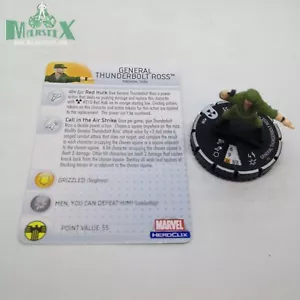 Heroclix Incredible Hulk set General Thunderbolt Ross #208 Gravity Feed figure! - Picture 1 of 1