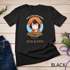 Boy Who Loves Anime And Ramen Cute Sweet Kawaii Foodie Fun Unisex T-shirt