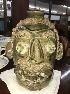 Face Jug Sweet Gum Pottery Georgia - Picture 1 of 5