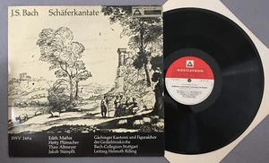 J665 Bach Cantata Mathis Altmeyer Rilling Musicaphon BM 30 SL 1357 Stereo - Picture 1 of 3
