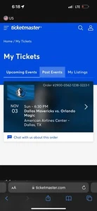 2 Dallas Mavericks Vs Orlando Magic NBA game For October 3 Send Best Offer - Picture 1 of 3