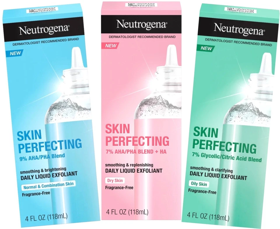 Neutrogena SkinPerfecting Exfoliant - Normal Skin /Dry Skin /Oily Skin - 4 fl oz - Image 1 of 1