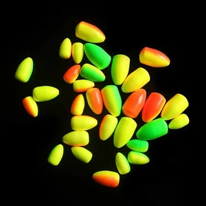 50Pcs Foam Floats Kit Slip Bobber Stoppers Surf Fishing Line Rig Catfish Trout - Picture 1 of 27