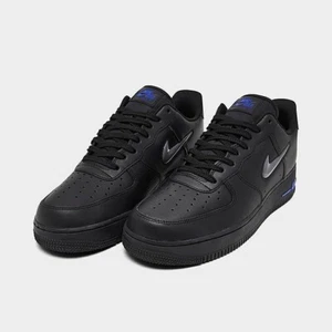 Nike Air Force 1 Low Jewel Mens Casual Shoes CT3438 002 Black Gray Blue 13 NIB - Picture 1 of 6