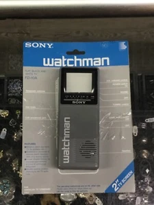 VTG Sony Watchman FD-10A Original Packaging Portable TV - unTested. Not digital. - Picture 1 of 4