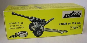Caja Repro Solido Militar Nº205 Canon de 105 mm - Imagen 1 de 1