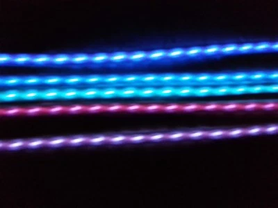 EL-FLOW LED Light Glow SMART Charger Cable for (MICRO USB) Samsung LG HTC Nokia - Image 1 of 4