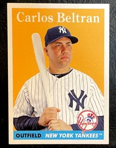 2016 Topps Throwback Thursday #10 Carlos Beltran Online Exclusive Yankees, Mets - Picture 1 of 2