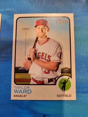 2022 Topps Heritage SP #421 Taylor Ward Angels - Image 1 of 2