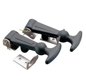 Rubber Bonnet Boot Hooks Catch Fastener Straps Large Size GE63 - Picture 1 of 3
