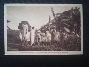 CPA Internat du BOINA - En Promenade dans les Environs de Marovoay - Imagen 1 de 2