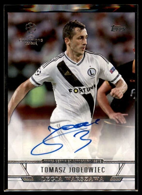 2016-17 Topps UEFA Champions League Showcase AUTO Tomasz Jodlowiec - Warszawa - Image 1 of 2
