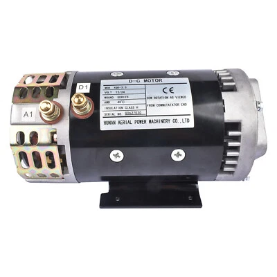 Grade 24V 4.5HP Pump Motor 40844GT Fits Genie GS1530 GS1532 GS2032 GS3232 GS4047 - Image 1 of 4