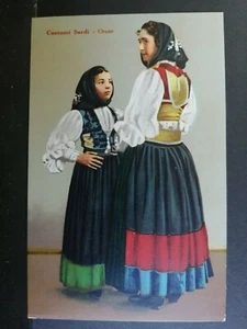 Cartolina Costumi Sardi Orune ZZ77 - Picture 1 of 1