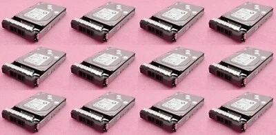 12x Dell 1TB 7.2K 3.5'' SAS 6G Hard Drive HDD 0GPP3G GPP3G Toshiba MG03SCA100 - Image 1 of 4