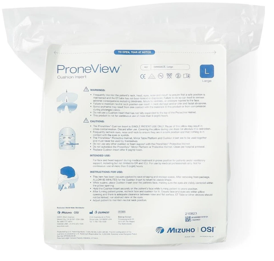 Mizuho OSI Proneview Large Cushion Insert D28503CE