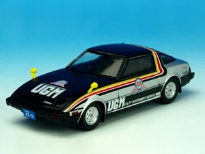 AMIE AM43004 1/43 Ultraman 80 UGM Scouter S7 AJ-5 Mazda RX-7 SA22C Diecast Model - Picture 1 of 6