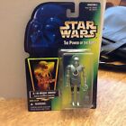 1996 Star Wars Power of the Force 2-1B Medic Droid Action Figure Green Card 