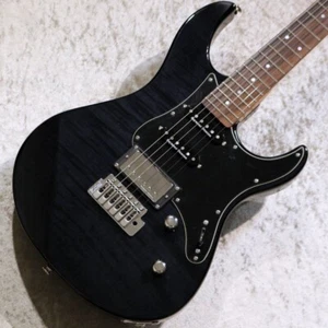 Yamaha PACIFICA PAC612VIIFM Electric Guitar - Translucent Black with Gig bag - Picture 1 of 11
