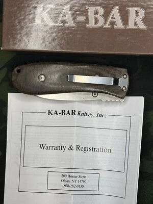 Ka-Bar 02-4082 Phat Bob Folder Folding Knife - Image 1 of 3