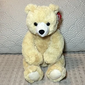 NWT Aurora Humphrey Bear Honey Tan 15” Plush Sitting Stuffed Animal Lovey NEW - Picture 1 of 6