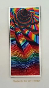 COLOUR GEOMETRIC GLOSS FRIDGE MAGNET - M114 - Picture 1 of 1