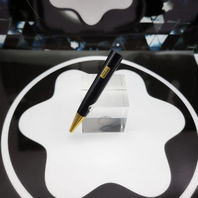 MONTBLANC Meisterstuck cuerpo de barril negro clásico 164 bolígrafo 165 pieza de lápiz Foto 1 de 4