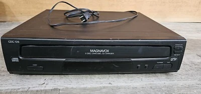 Magnavox CDC 725 5 Disc Carousel CD Changer - 1997 - No Remote- Tested  & Works - Image 1 of 4