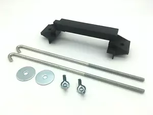 Universal Battery Hold Down Adjustable Cross Bar &10" J bolts, 8" optional - Foto 1 di 5