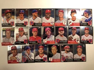 Juego de equipo 2022 Topps cromo platino aniversario de los Filis de Filadelfia - 20 tarjetas - Imagen 1 de 1