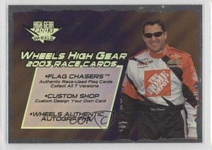 2003 Wheels High Gear First Gear Tony Stewart #F72 HOF