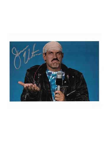 8x10" WWF Print Signed By Jesse Ventura 100% Authentic With COA Cover
