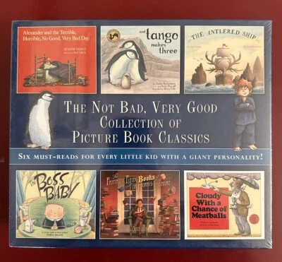 Children’s Hardcover 6 Book Set- Boss Baby, Cloudy w/ Chance of Meatballs, More! - Imagem 1 de 4