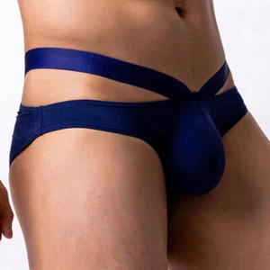 Gay Dessous Etui Slip Slips Herren ultradünn niedrig steigende Unterwäsche Höschen - Bild 1 von 27