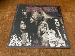 SWEDISH EROTICA Too Daze Gone RED Vinyl LP NEW Yngwie Malmsteen Krux Candlemass - Picture 1 of 2