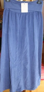 Julia Wang Cordrock; Lavendel Blau, sehr schön, lang; Baumwolle; Gr.36-44; Neu - Bild 1 von 3