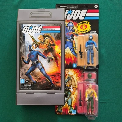 GI Joe Hasbro Pulse O-Ring Action Figures 2 Pack Cobra Commander & Duke NEW - Image 1 of 4